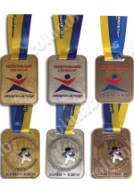 Medals on the tape "Children's Judo Festival 2014"