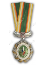 For good achievements in an environmental protection field' medal