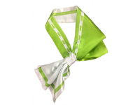 French tie (neck scarf) Greenway two-layer stitched satin A1