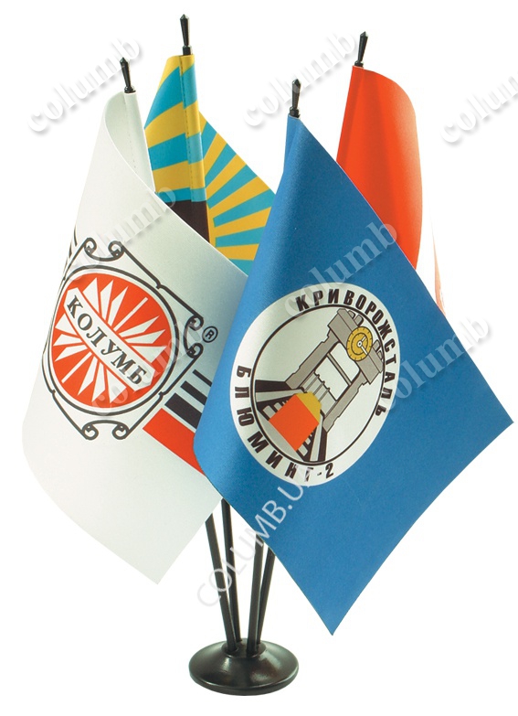 Corporate table flags of 15х23