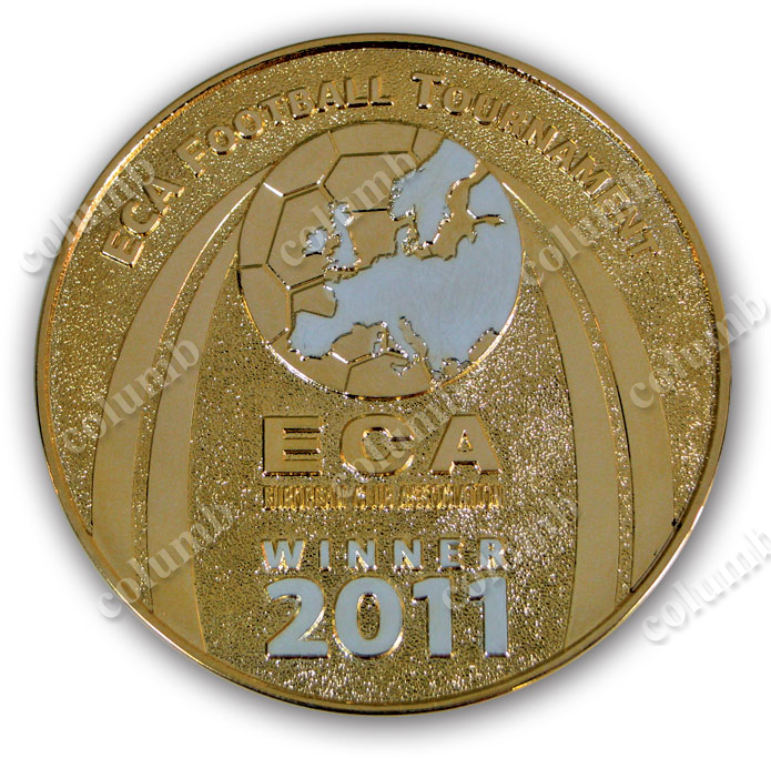 'Winner of the football tournament of 2011' medal