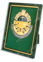 Framed emblem