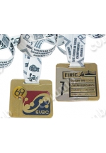 Medal on the tape "EUBC Kharkov-17" gold