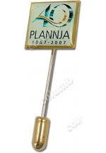 '10 years Anniversary of PLANNJA' badge