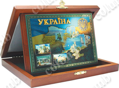 'Places of interest of Ukraine' plaque
