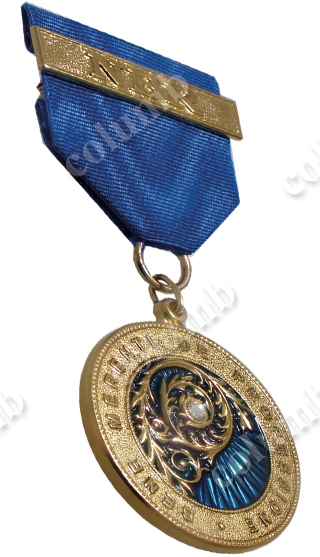 Medal with jaws "Bene merenti de professione"