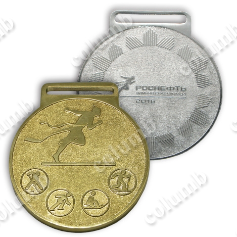 Medals "Rosneft. Winter Spartakiad 2016"
