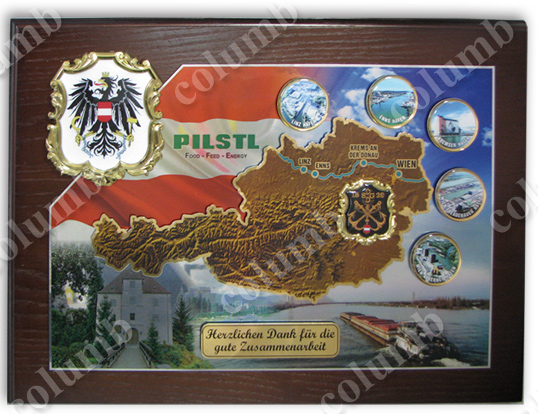 The plaque "Transport of Austria" 