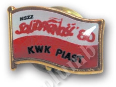 'KWK PIAST' badge